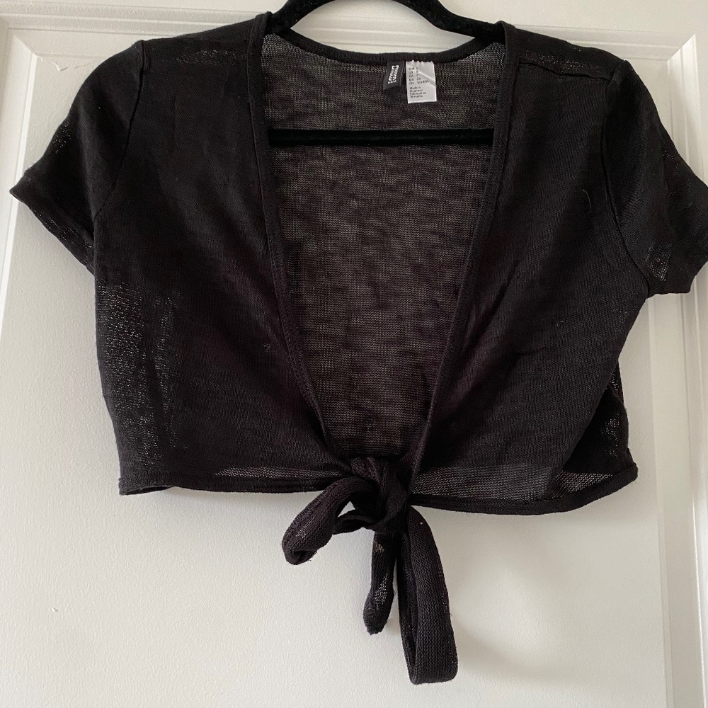 Small Black Bolero